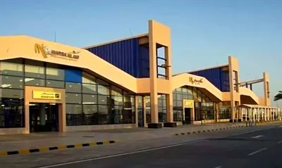 Aeropuerto de Marsa Alam en el sur de Egipto