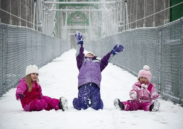 Divertidas actividades de invierno para niños.