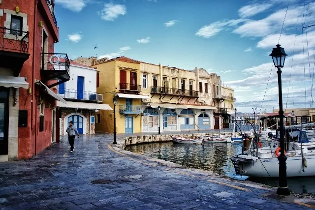Antiguo puerto veneciano de Rethymno