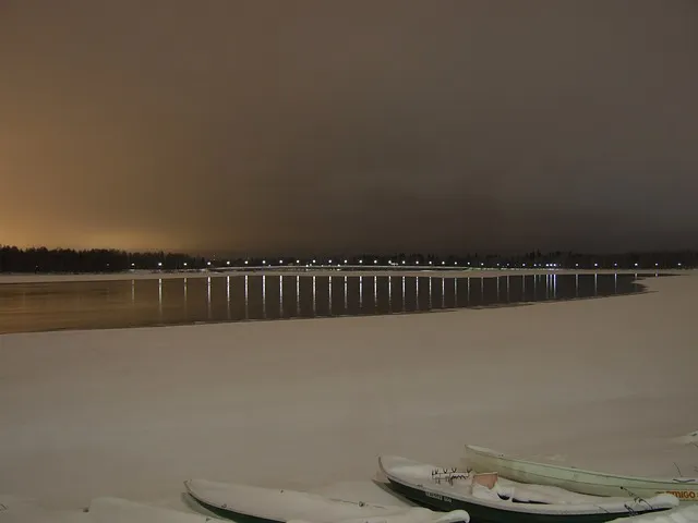 Kayak de invierno en Finlandia
